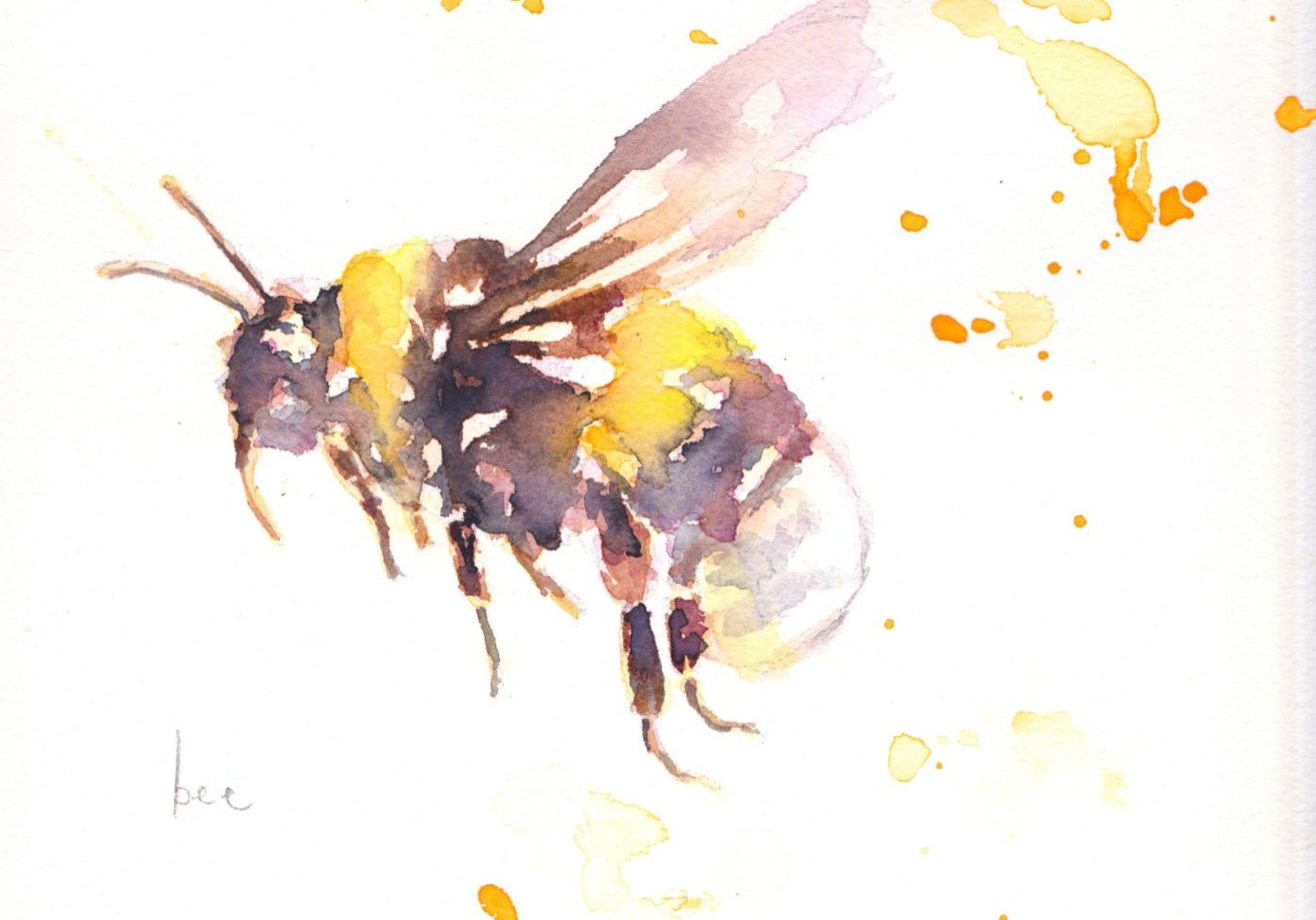 JenniferRoseBumbleBeeTutorialArt