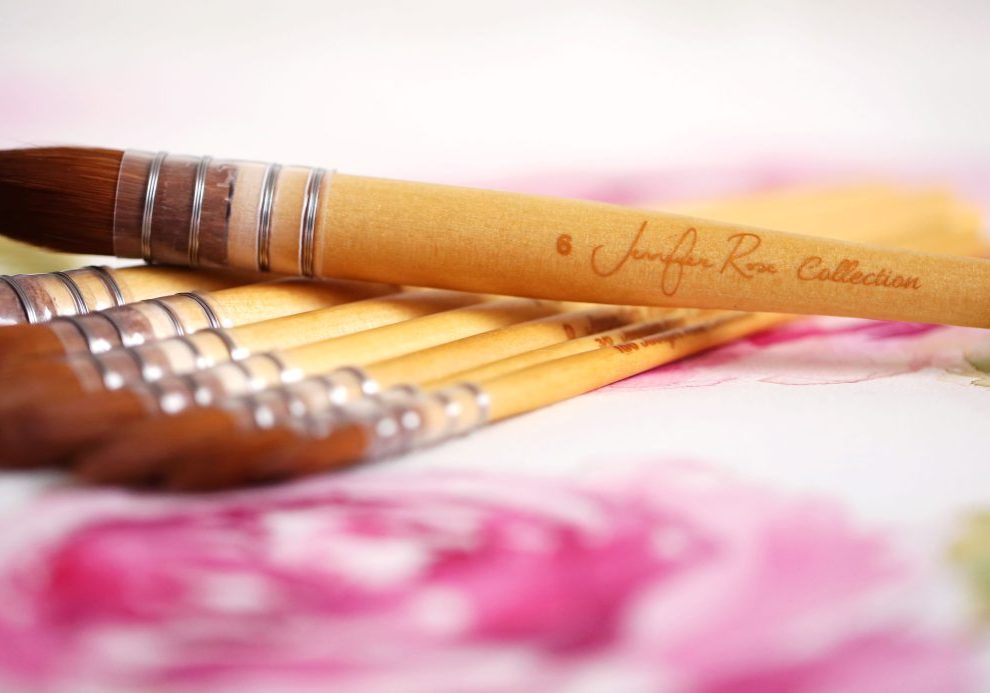 JenniferRosePaintbrushesArt